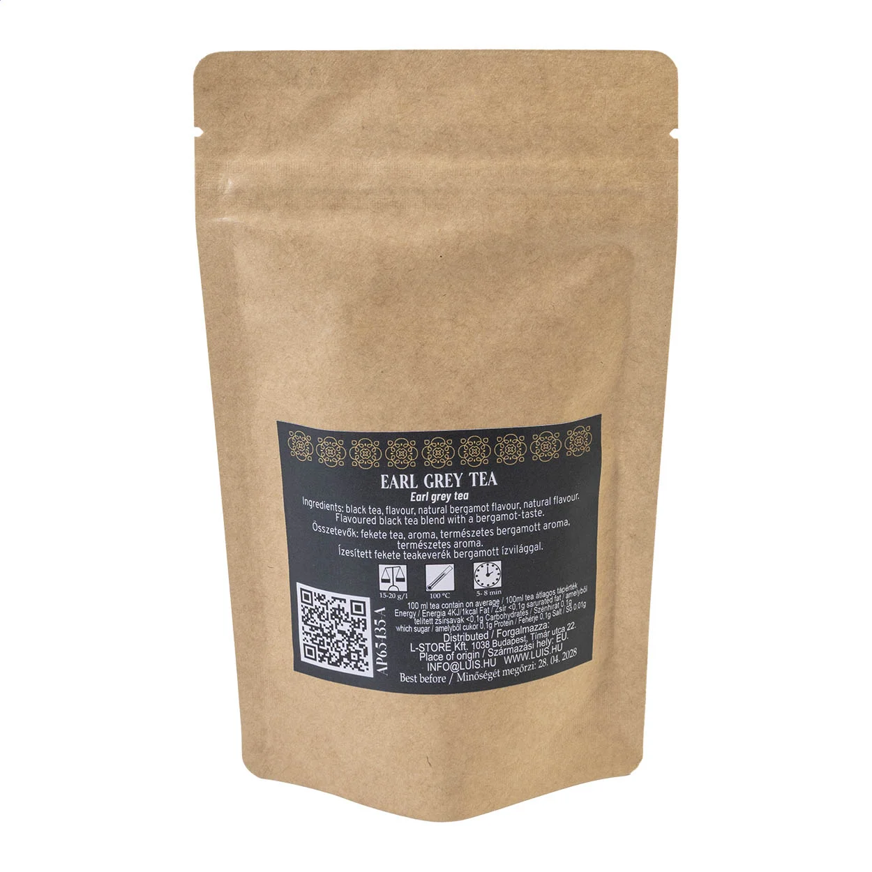 Loser Blatt-Tee, 40g - Earl Grey Chabag, natur – Bild 4