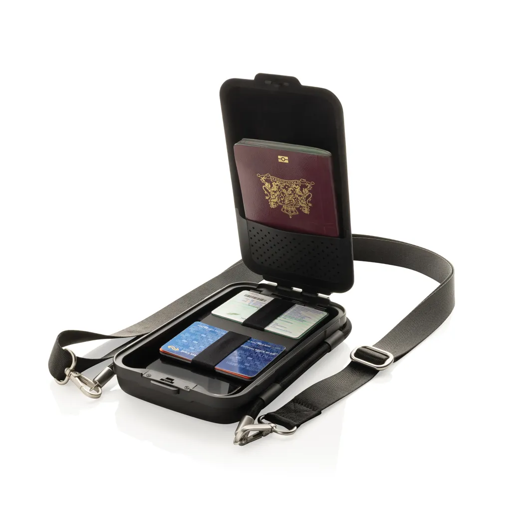 Swiss Peak OSLO RCS Hartschalen-Schutzetui für Mobilgeräte, schwarz – Bild 2