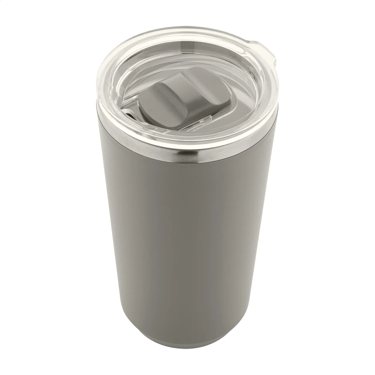 Thermobecher Lungogo, grau – Bild 3