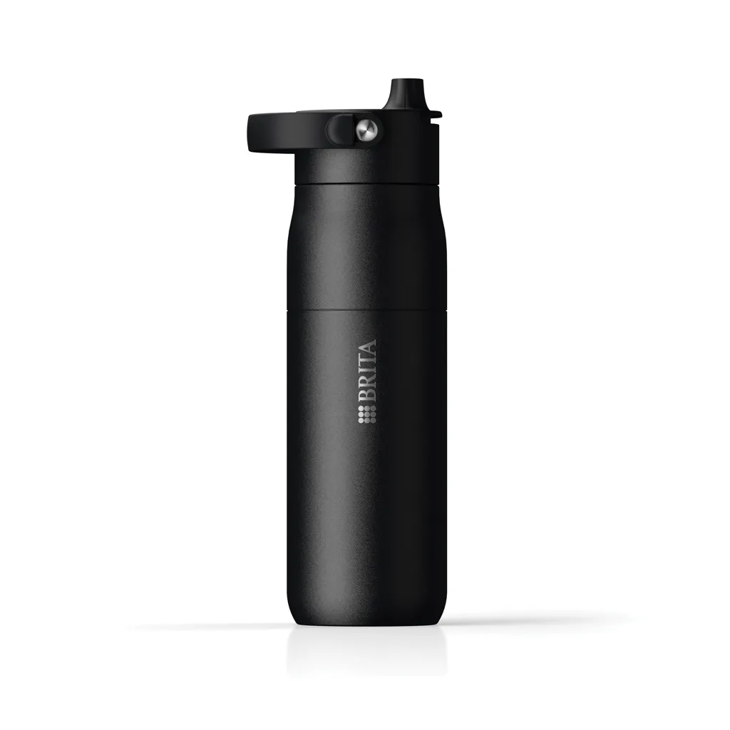 BRITA LARQ IQ Track Purify Clean Flasche 680ml, schwarz – Bild 4