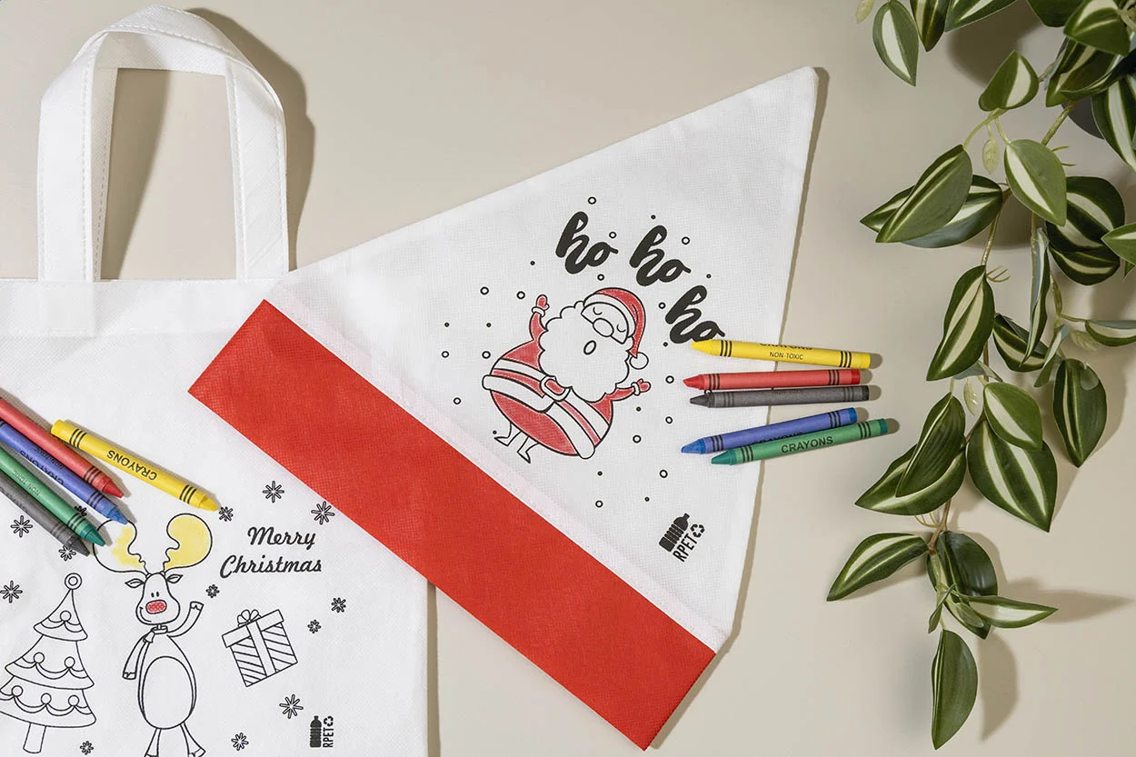 Weihnachtsmütze Julfar Hat zum Ausmalen, weiß – Bild 6