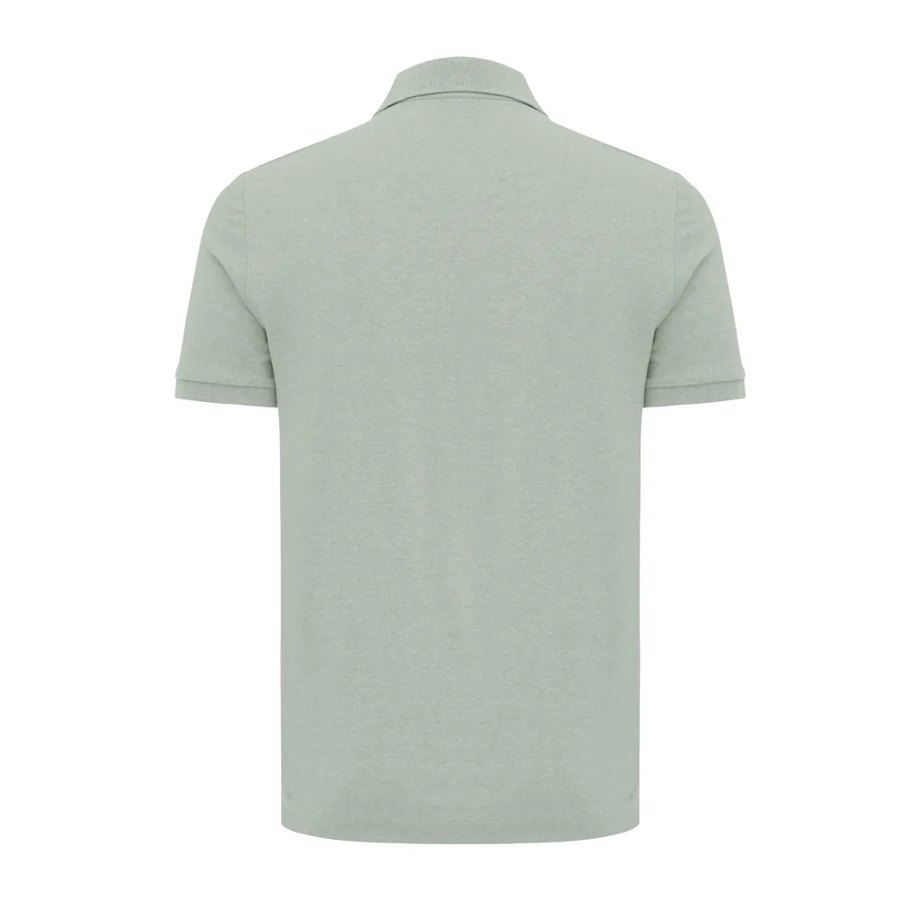 IQONIQ Yosemite Piqué-Poloshirt aus recycelter Baumwolle, Iceberg green – Bild 2