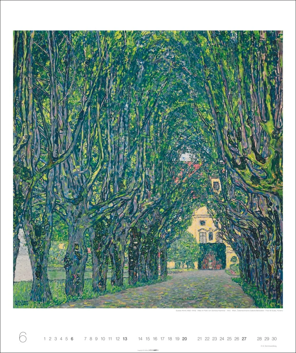 Gustav Klimt Edition Wandkalender 2027 – Bild 7