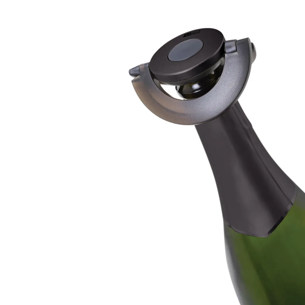 AdHoc Gusto Champagner-Verschluss, schwarz – Bild 4