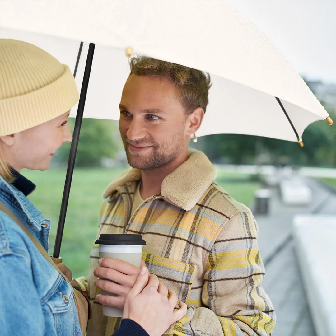 AC-Stockschirm ÖkoBrella, naturweiß wS – Bild 10