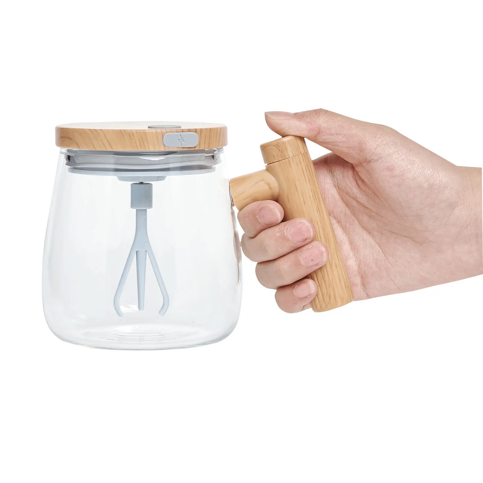 BURU Self-Stirring Mug - x transparent, transparent – Bild 12