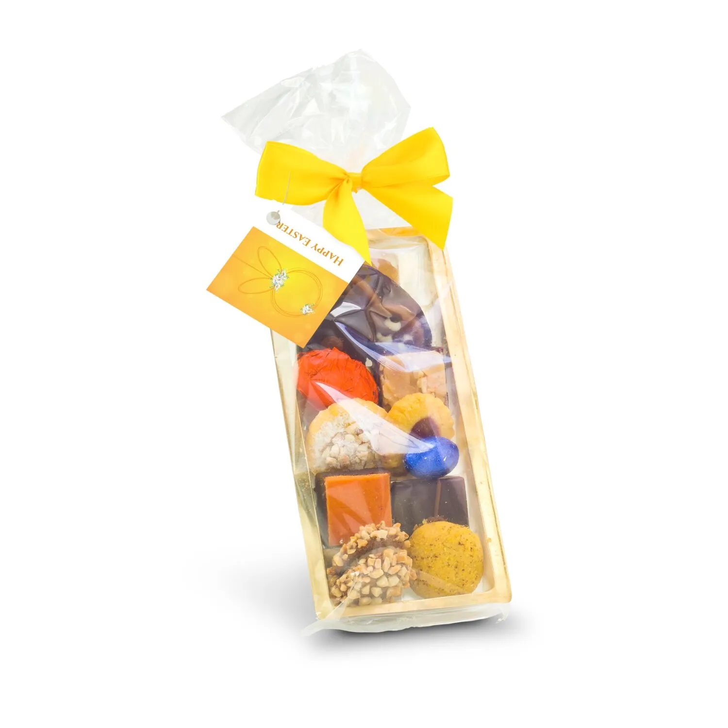 Geschenkartikel / Präsentartikel: Feines Oster-Gebäck, 125 g, gelb – Bild 4