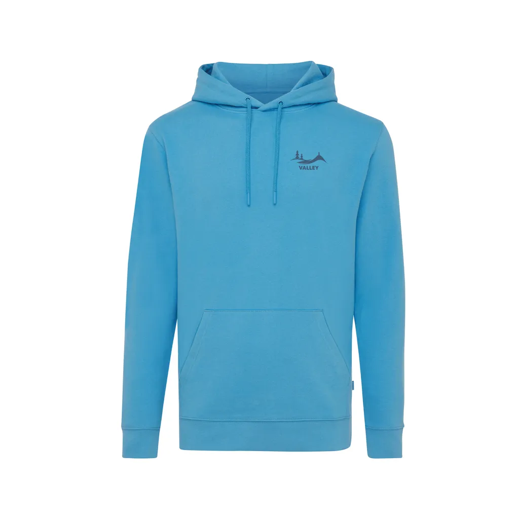 IQONIQ Jasper Hoodie aus recycelter Baumwolle, tranquil blue – Bild 3