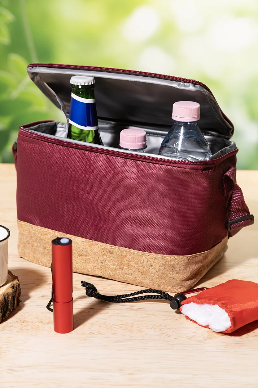 Kühltasche RPET Kooper, rot – Bild 8