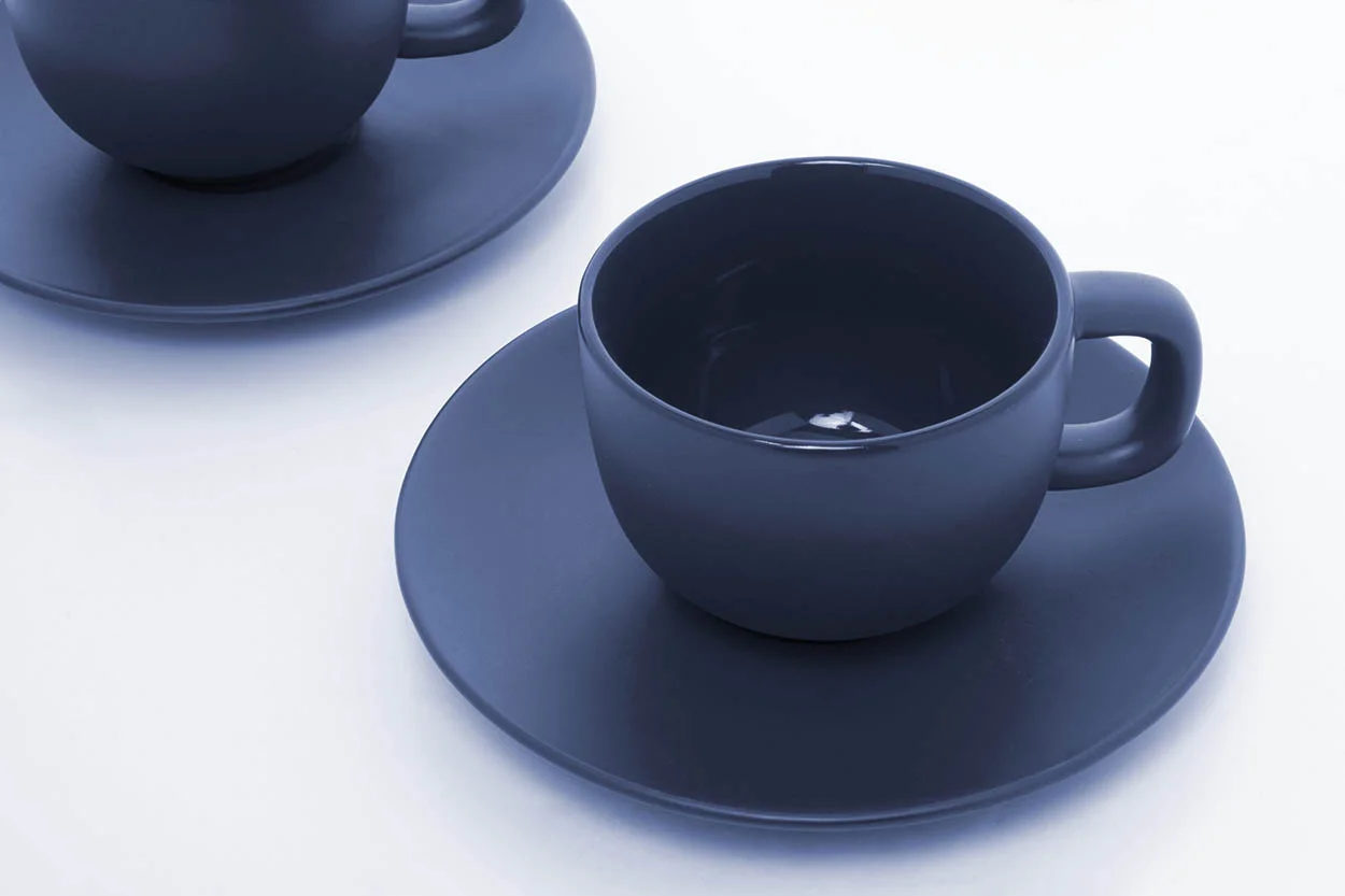 Cappuccinotassenset Caturra Plus, dunkelblau – Bild 11