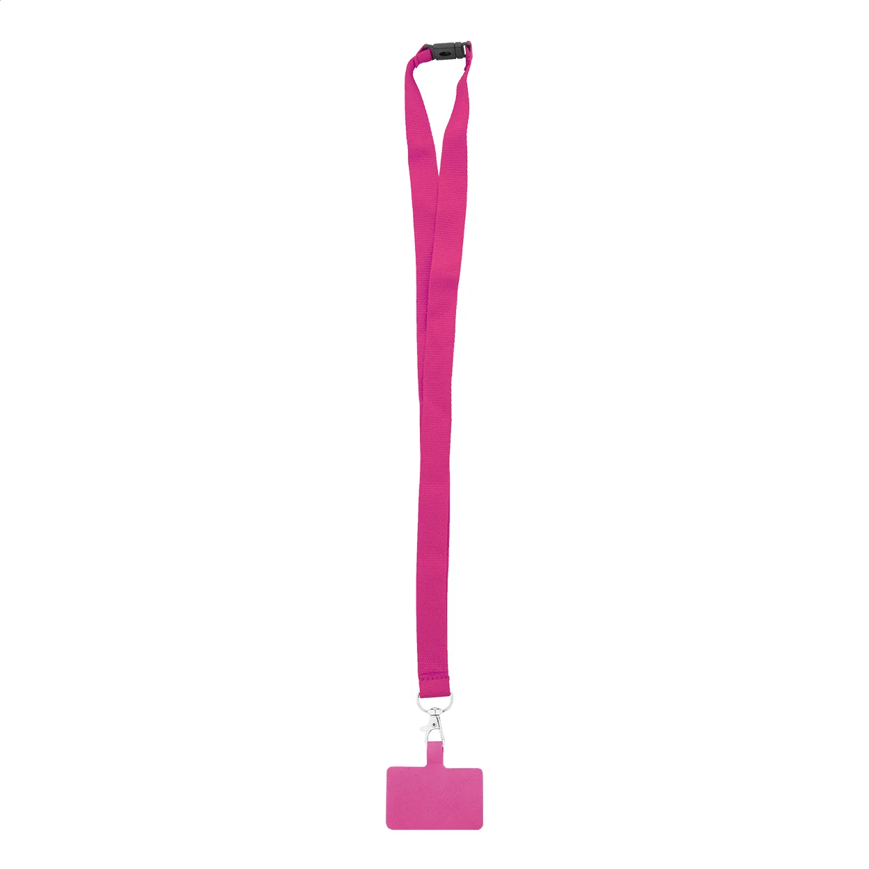RPET-Handyhalter-Lanyard Revent Call, pink – Bild 2