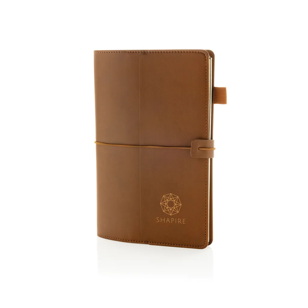 Daily Notes Binder 3-in-1 PU-Notizbuch zum Nachfüllen, braun – Bild 10