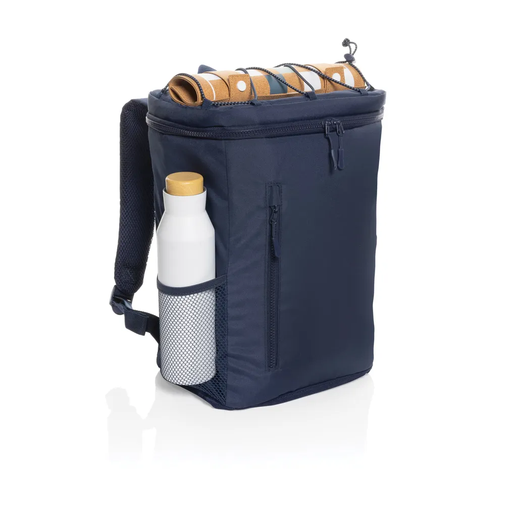 Sonny Aware™ RPET Kühlrucksack, navy blau – Bild 2