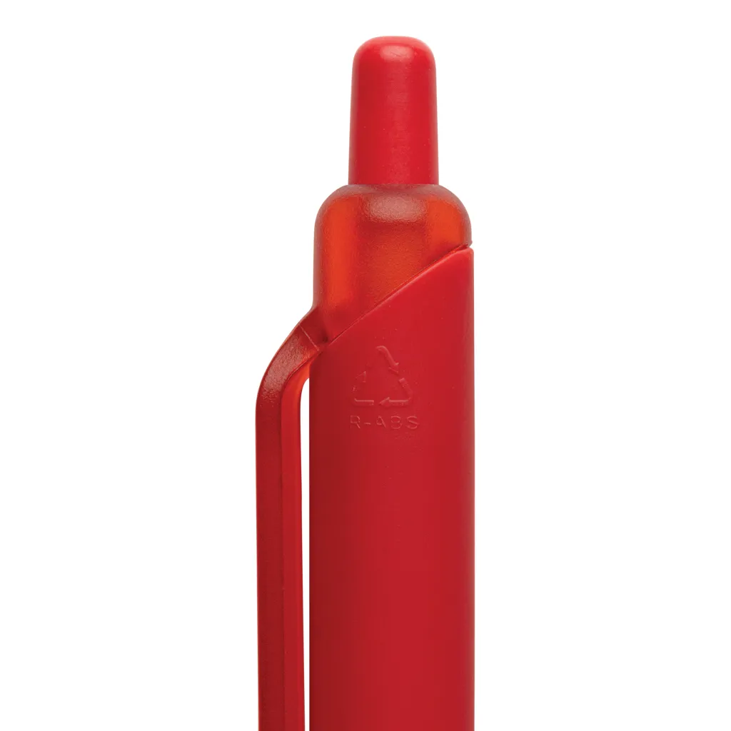 Tide Smooth Touch Stift aus GRS zertifiziert recyceltem ABS, rot – Bild 3
