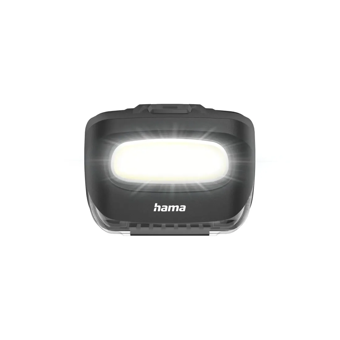 Hama "HL110" LED-Stirnlampe, Batterien, COB, Schwarz – Bild 3