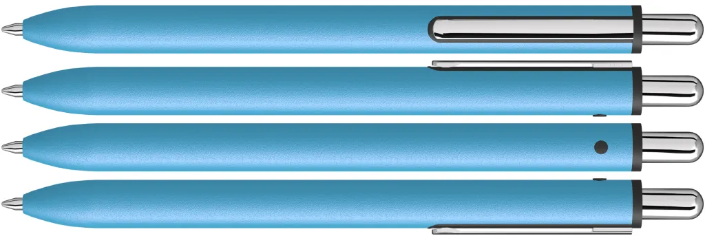 AERO Druckkugelschreiber hellblau, hellblau – Bild 2