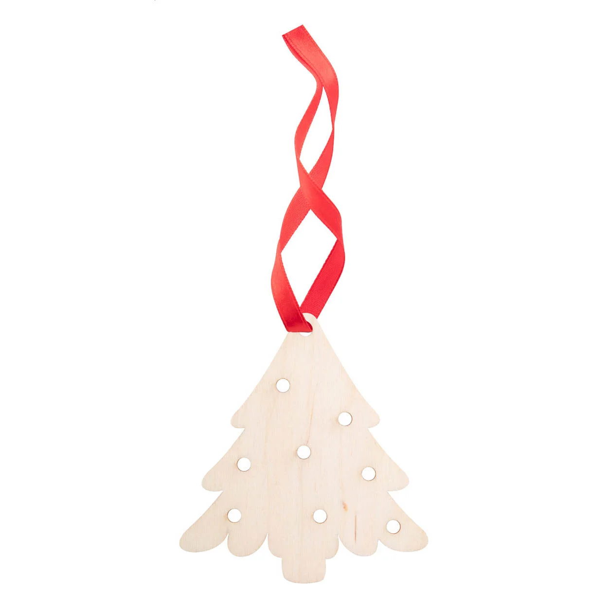 Weihnachtskarte TreeCard, Stern, natur – Bild 2
