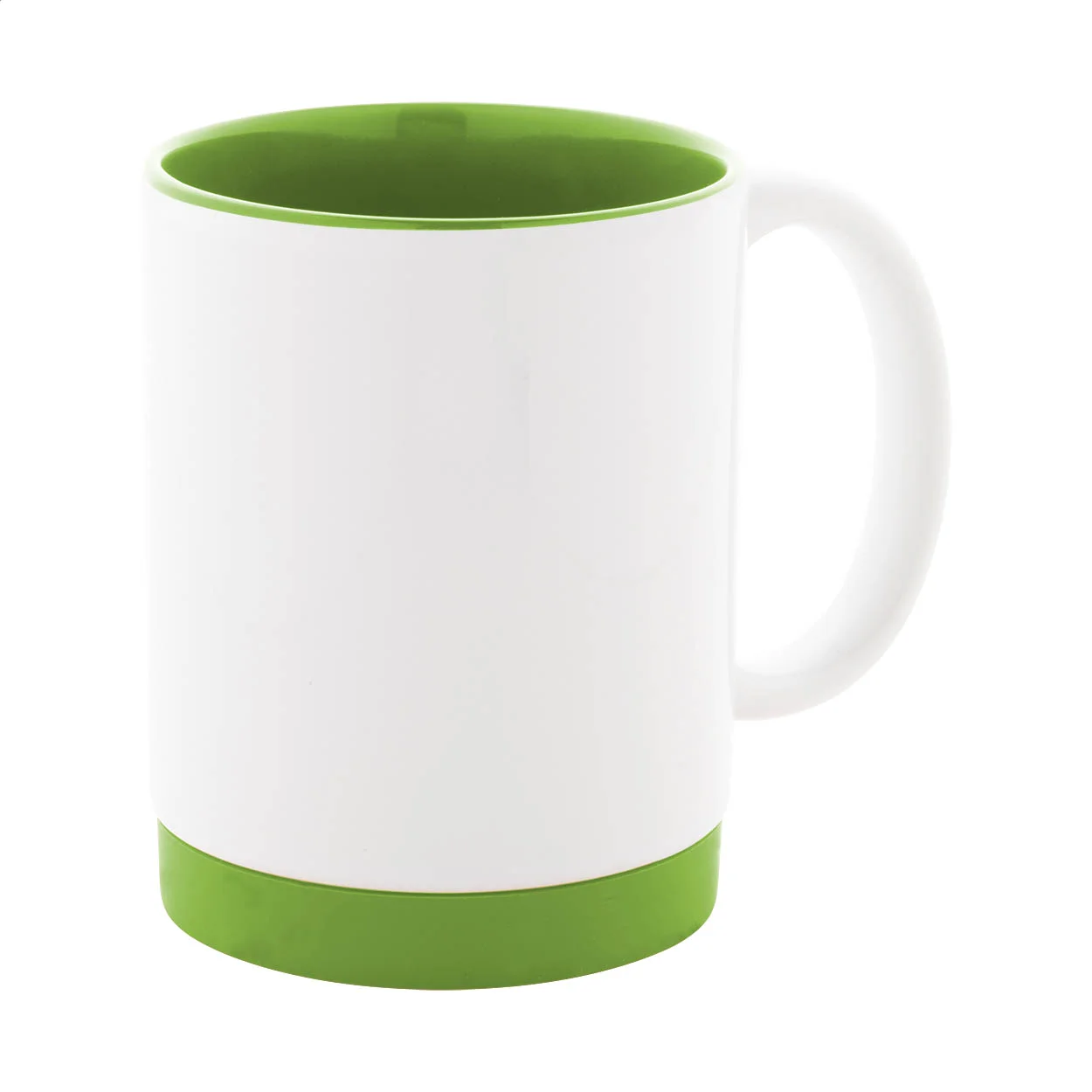 Sublimationstasse MultiColour Plus, grün, weiß – Bild 3