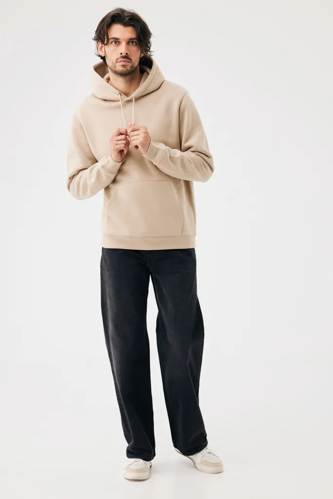 IQONIQ Joshua Hoodie aus recycelter Baumwolle, desert – Bild 5