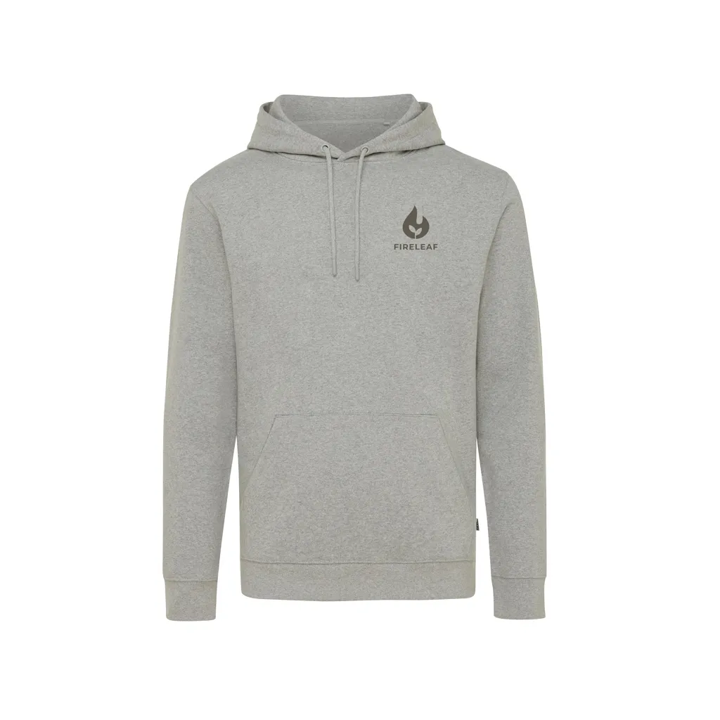 IQONIQ Torres ungefärbter Hoodie aus recycelter Baumwolle, heather grey – Bild 8
