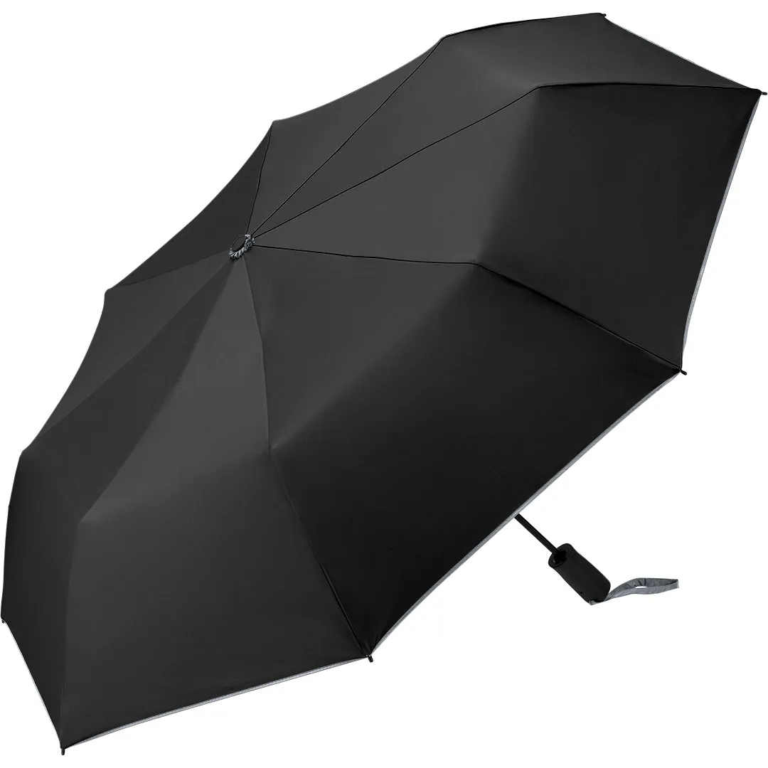 AC-Taschenschirm FARE® Doubleface, schwarz/silber – Bild 7