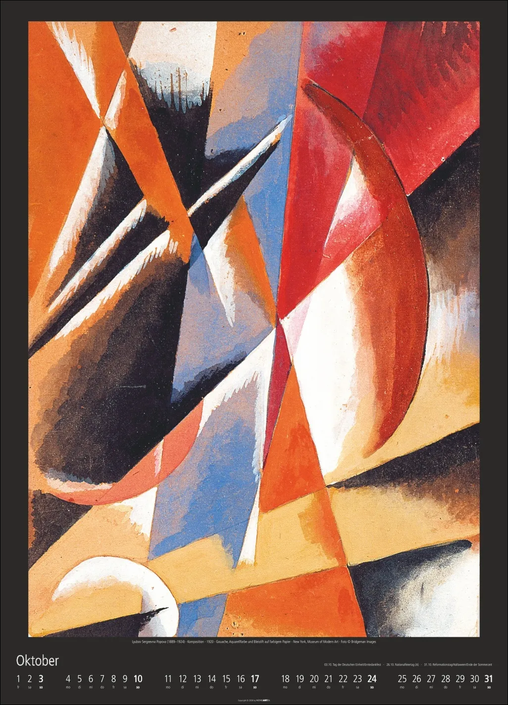 World of Art Wandkalender 2027 – Bild 11