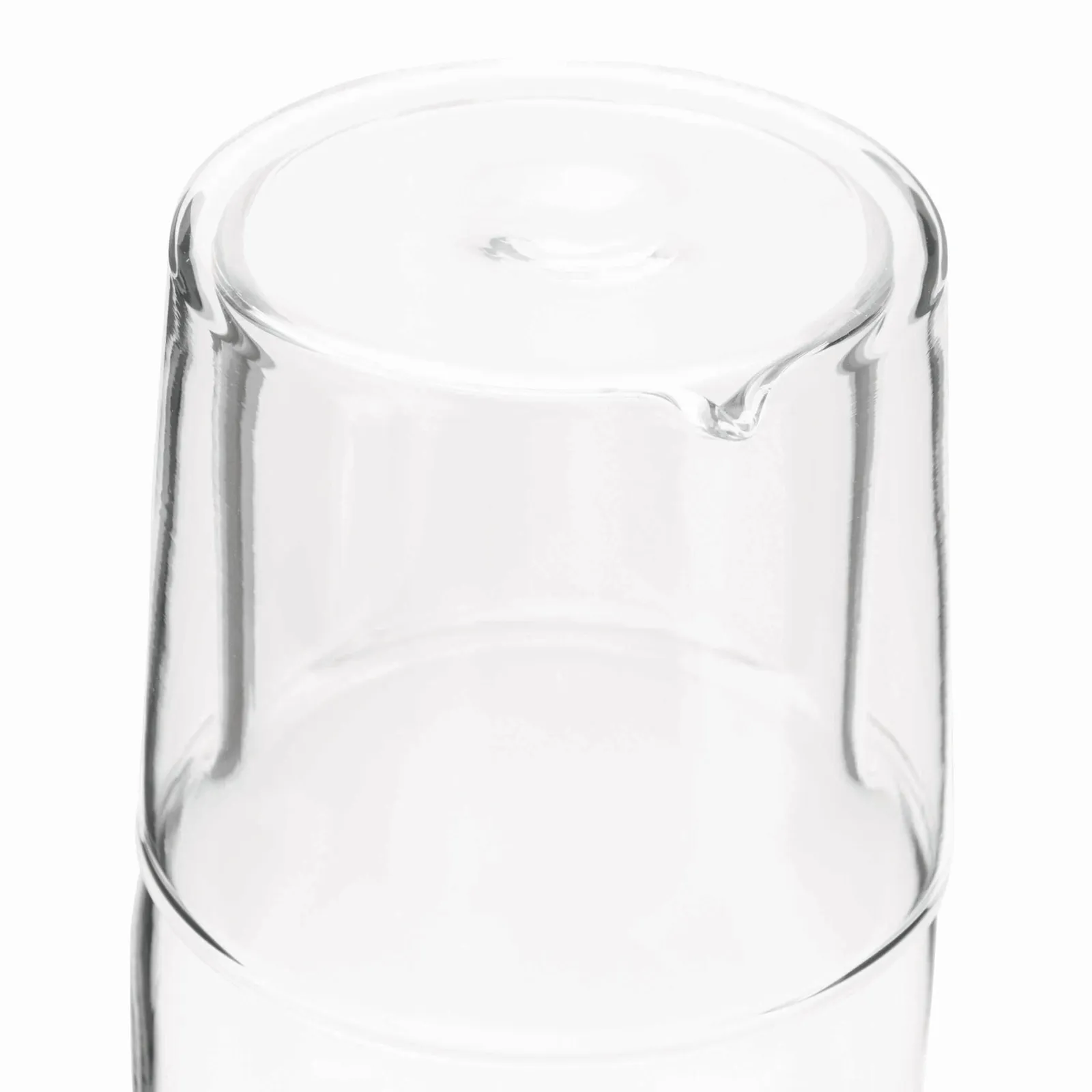 CALMY - Glaskaraffe mit Trinkglas transparent, transparent – Bild 4