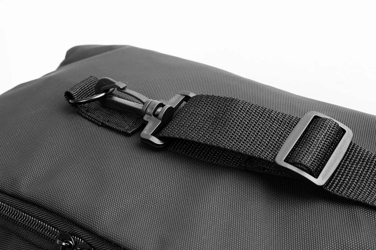 Dokumentenrucksack Pullman, RPET, schwarz – Bild 2