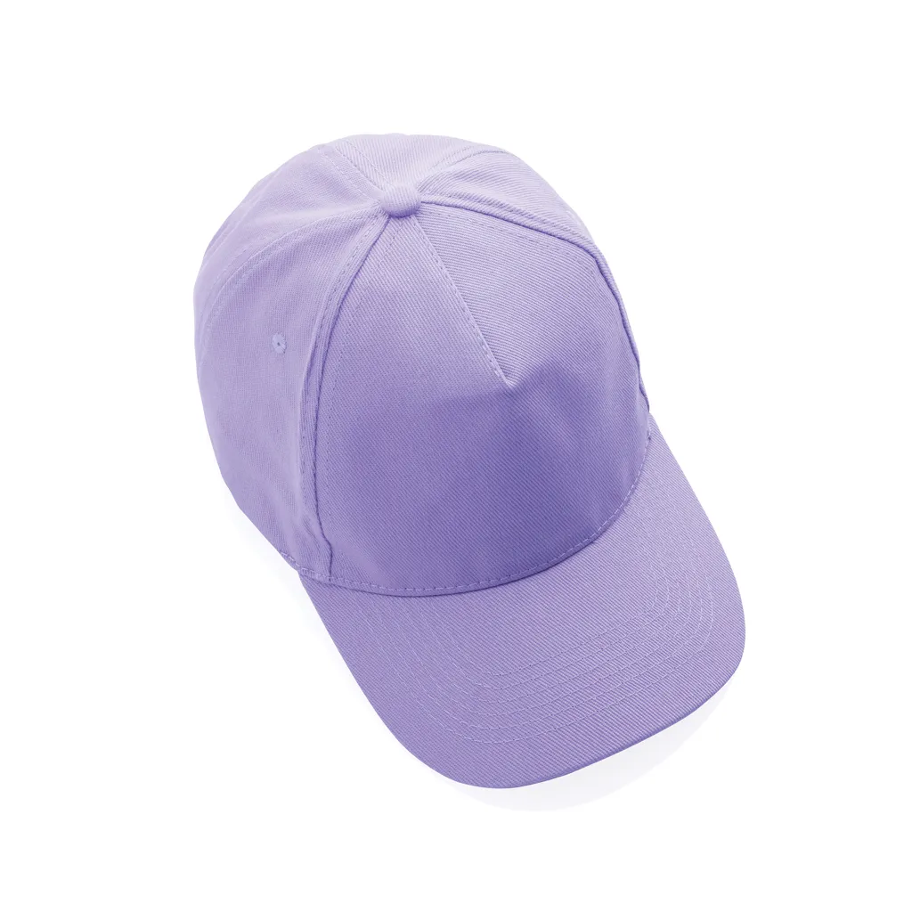 Impact 5 Panel Kappe aus 280gr rCotton mit AWARE™ Tracer, lavender – Bild 6