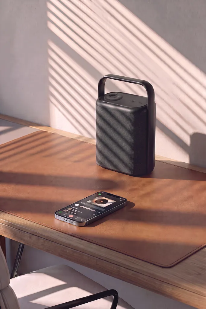 Urban Vitamin Newark 10W RCS Speaker mit entnehmb. Batterie, schwarz – Bild 2