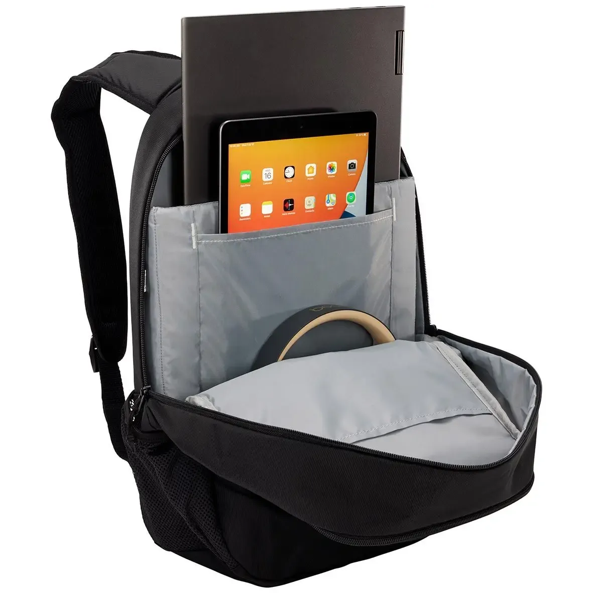 Case Logic Jaunt Rucksack aus recyceltem Material, Schwarz – Bild 6