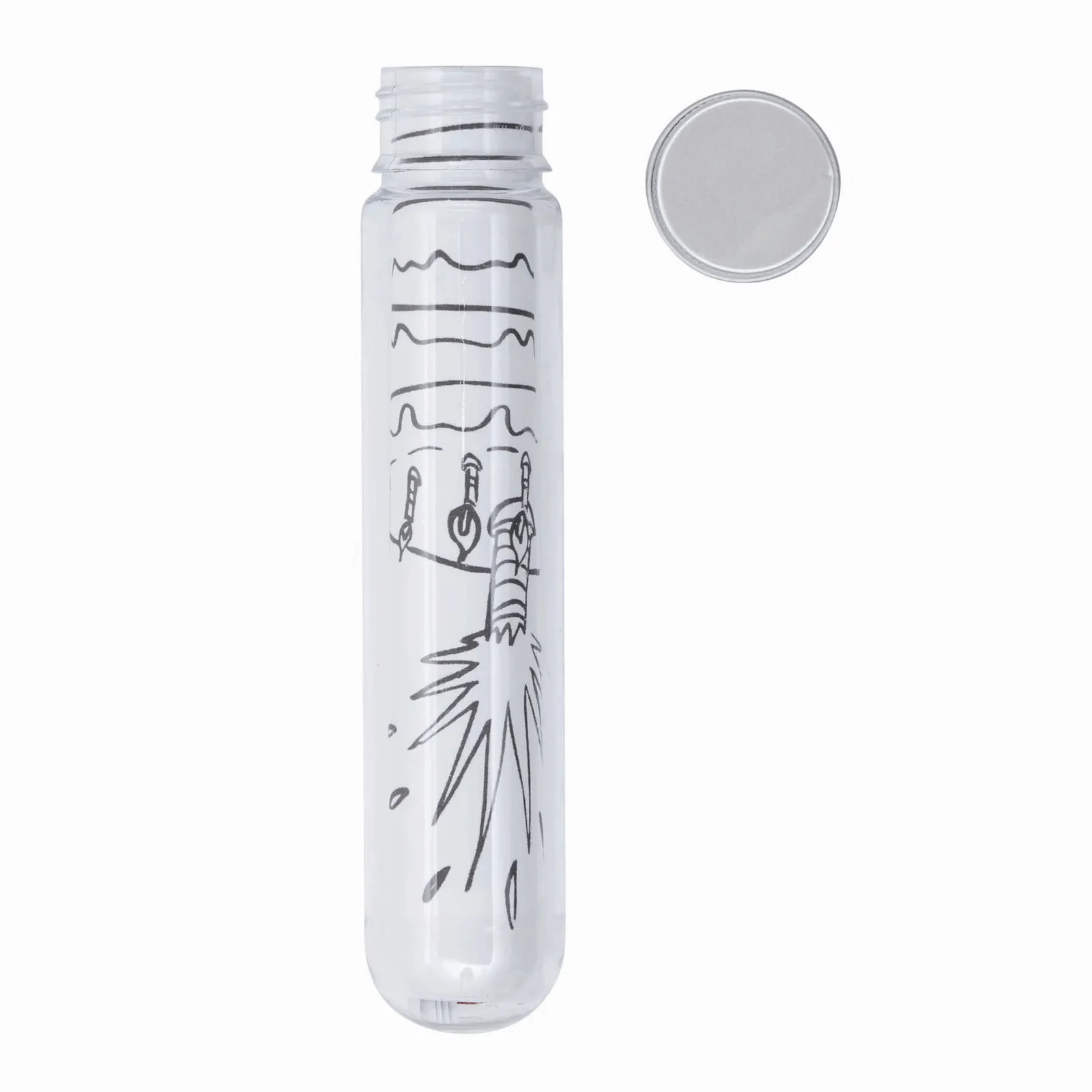 TUBY - Malset silber, transparent, silber, transparent – Bild 3