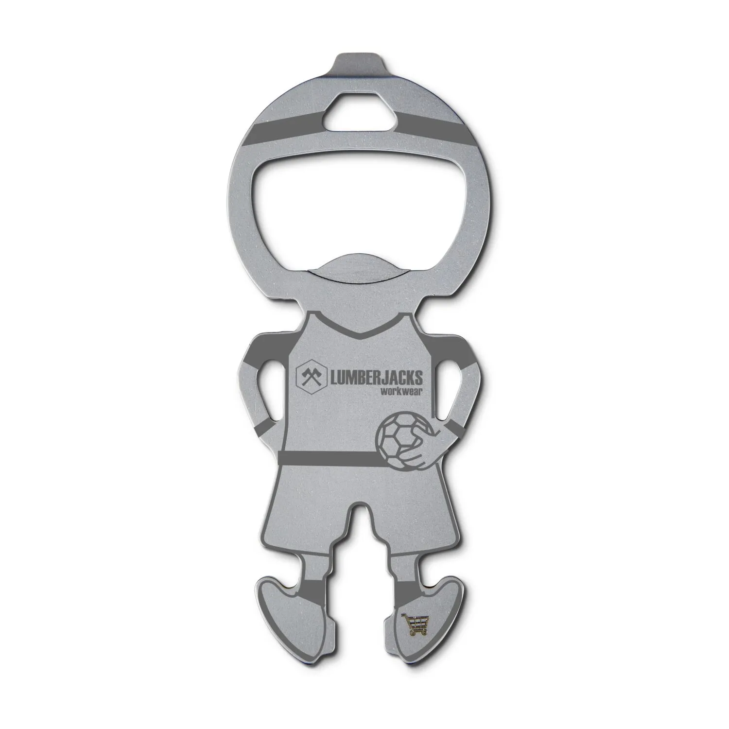 ROMINOX® Best Buddy Friend // Handball Player, silber – Bild 7
