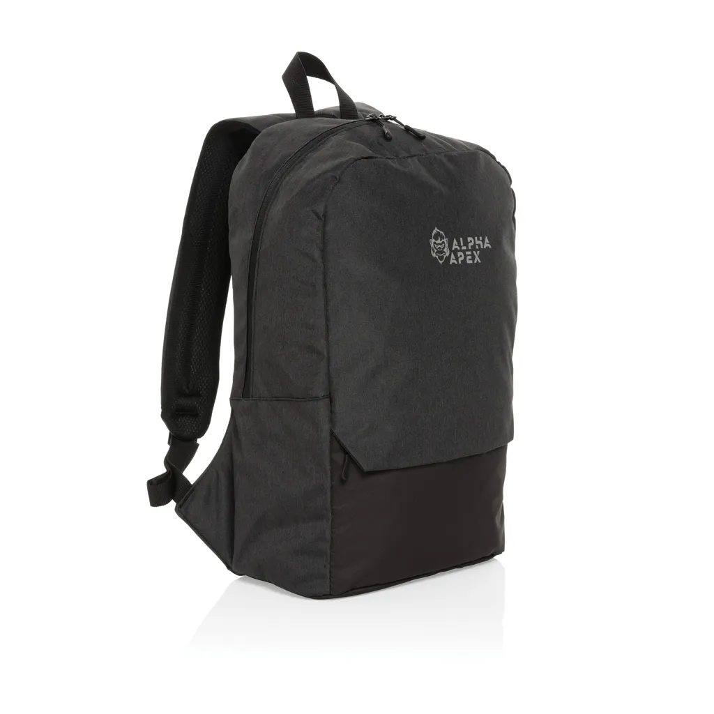 Kazu AWARE™ 15,6" RPET Laptop-Rucksack, schwarz – Bild 6