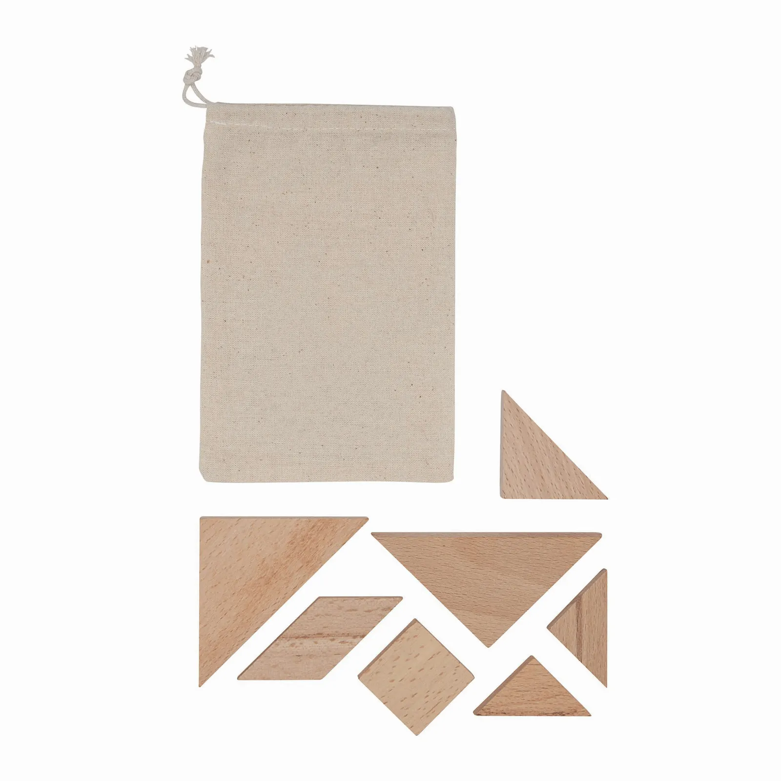 TANGRAM-Puzzle holz, holz – Bild 3