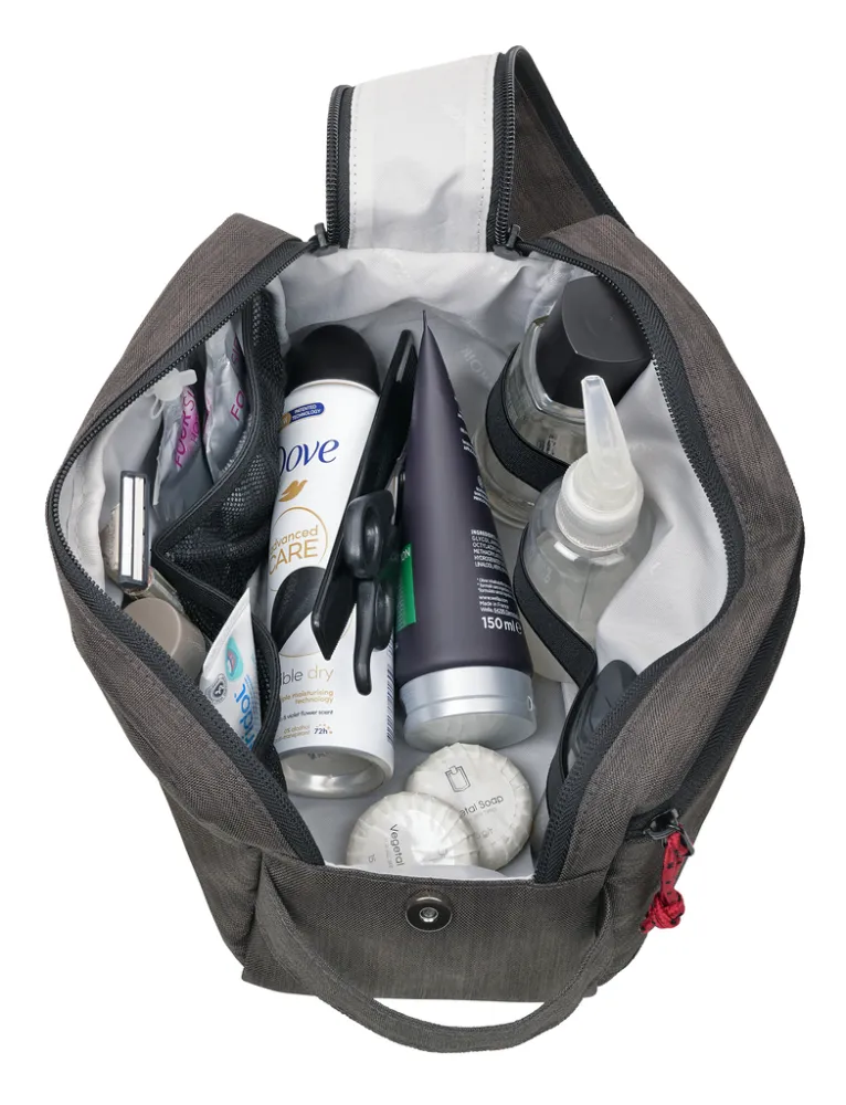 Kulturbeutel BUSINESS WASHBAG 2, anthrazit/schwarz – Bild 3