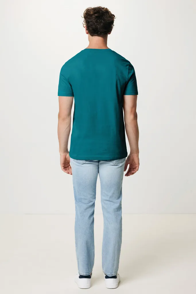 IQONIQ Bryce T-Shirt aus recycelter Baumwolle, verdigris – Bild 7