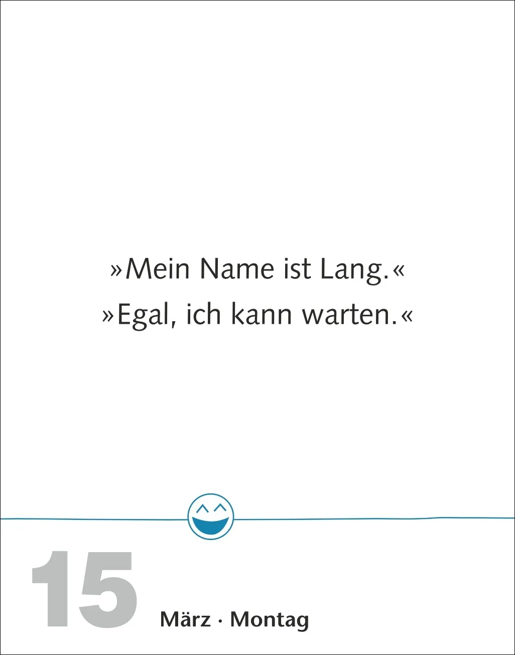 Beste Witze Tagesabreißkalender 2027 – Bild 13