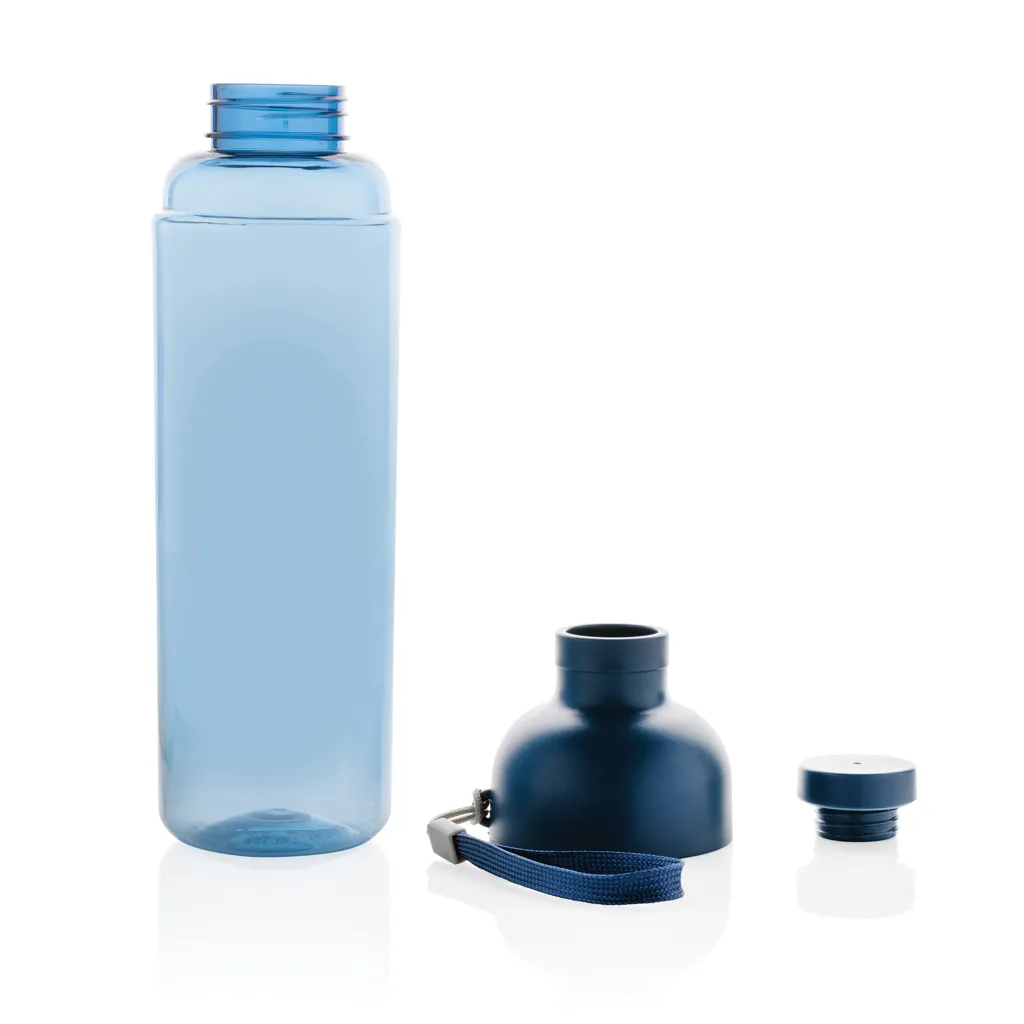 Impact auslaufsichere Wasserflasche aus RCS recyc. PET 600ml, navy blau – Bild 2
