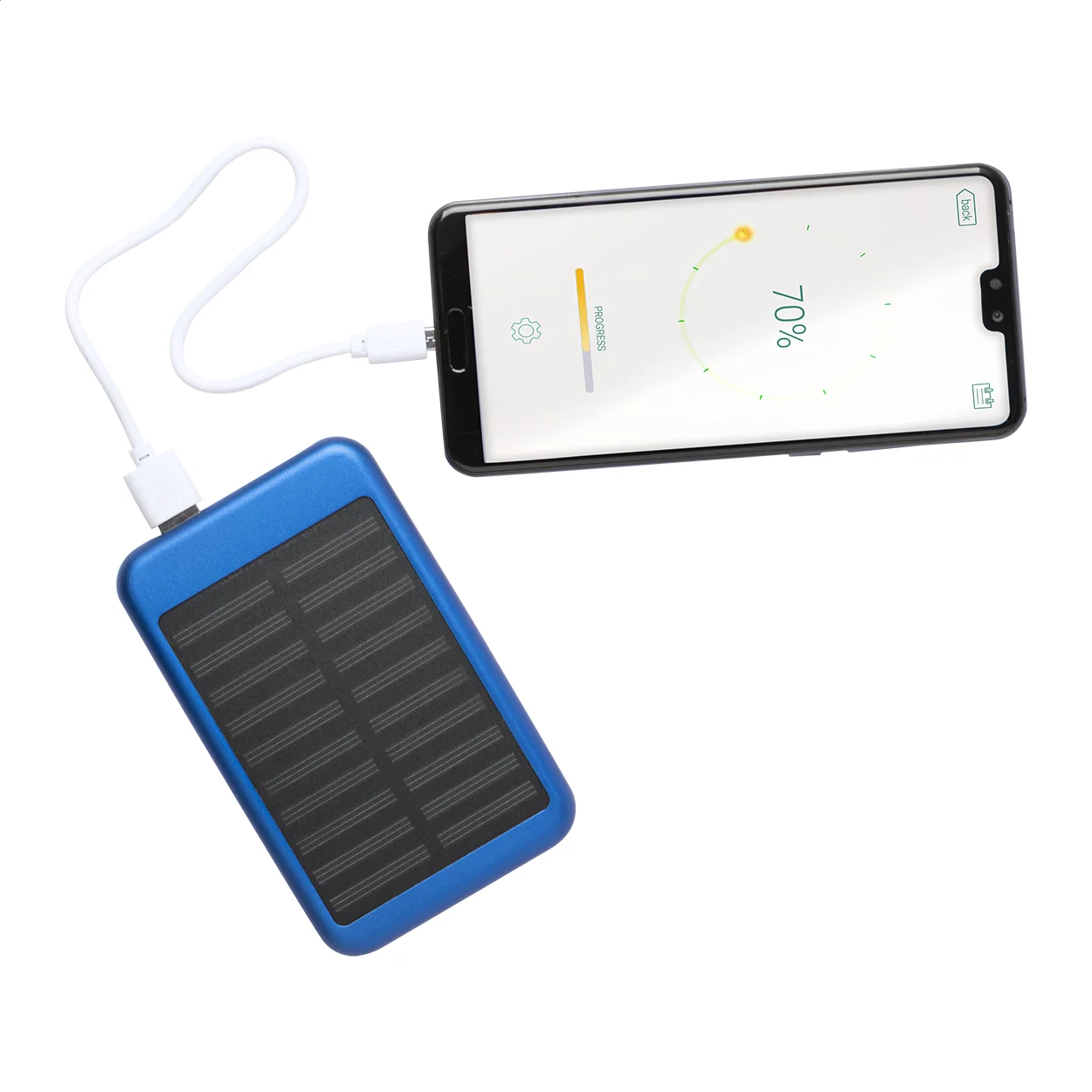 Powerbank SunFour, blau – Bild 4