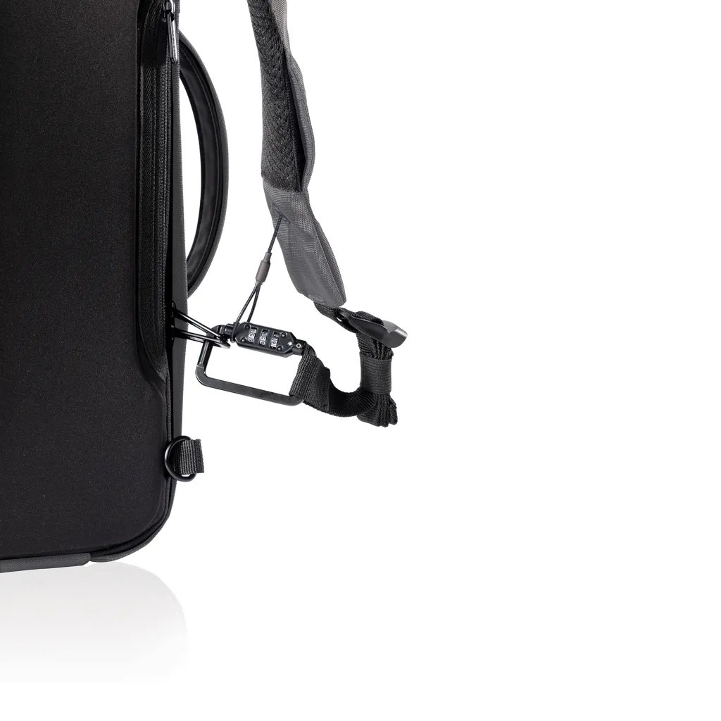 Bobby Bizz 2.0 Anti-Diebstahl Rucksack & Aktentasche, grau – Bild 11