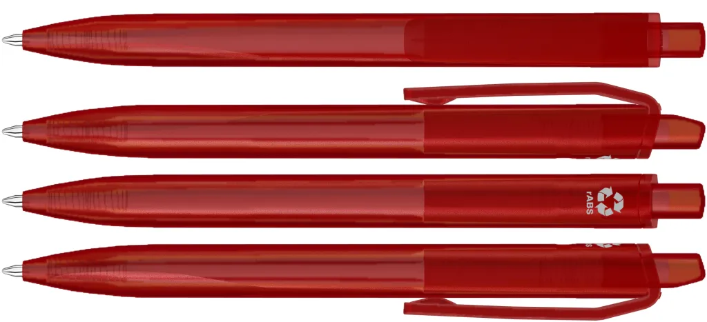 ALIGN frozen RECY Druckkugelschreiber rot, rot – Bild 2