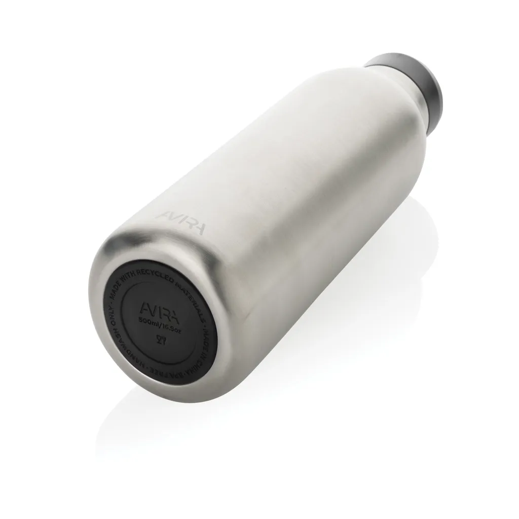 Avira Avior RCS recycelte Stainless-Steel Flasche 500ml, silber – Bild 5