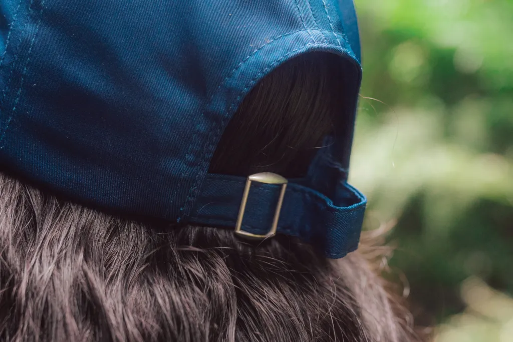 Impact AWARE™ rPET 6-Panel-Sportkappe, navy blau – Bild 6