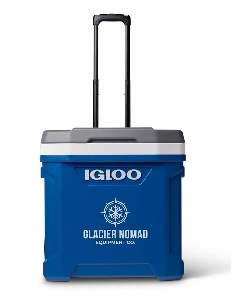 Igloo Latitude 60 Kühlbox mit Rollen 56L, Blau – Bild 8