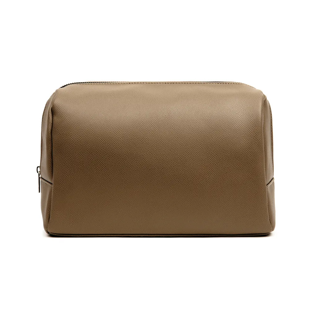 VINGA Bermond Kulturtasche aus RCS recyceltem PU, braun – Bild 5