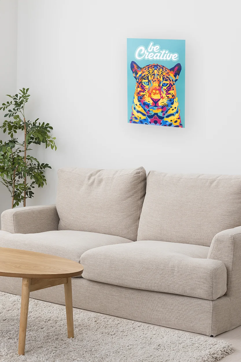 Individuelles Poster Announce A4, weiß – Bild 4
