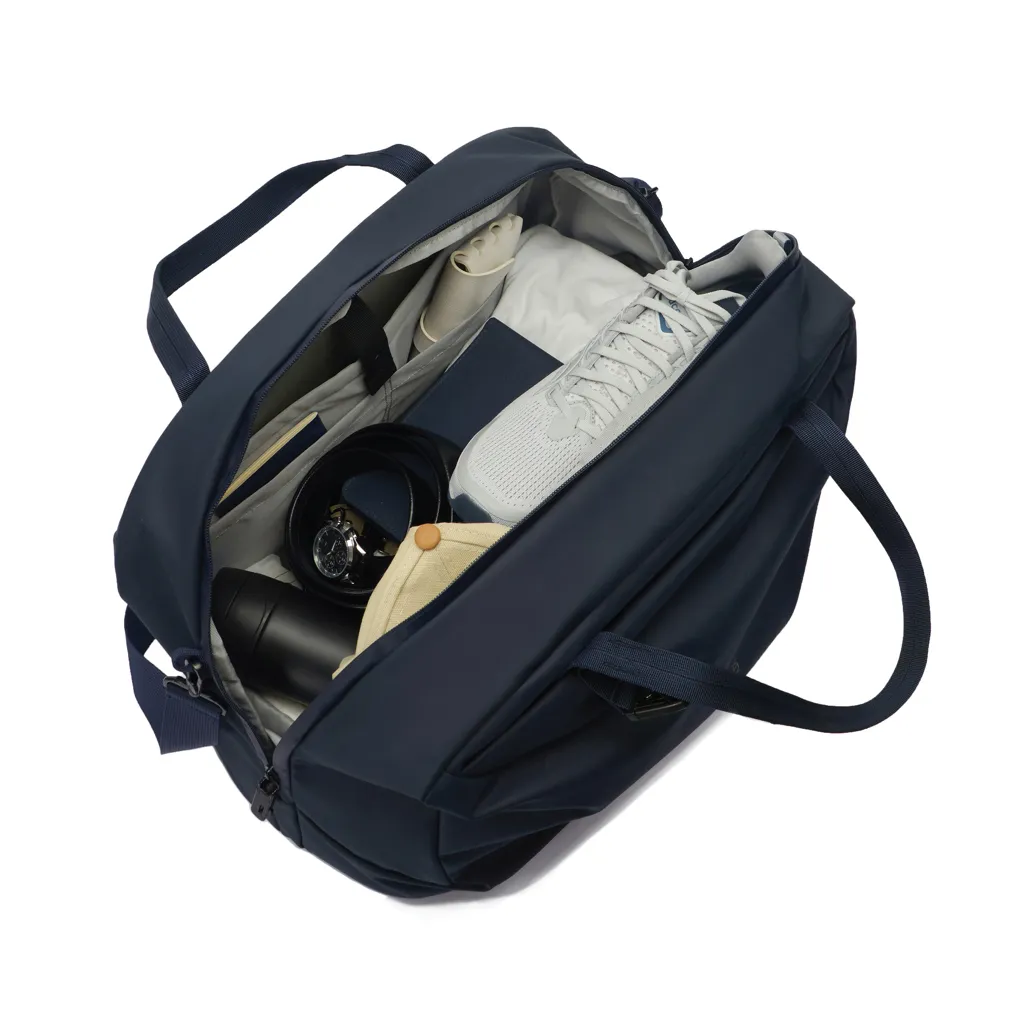 Urban wasserabweisende Wochenendtasche, navy blau – Bild 6