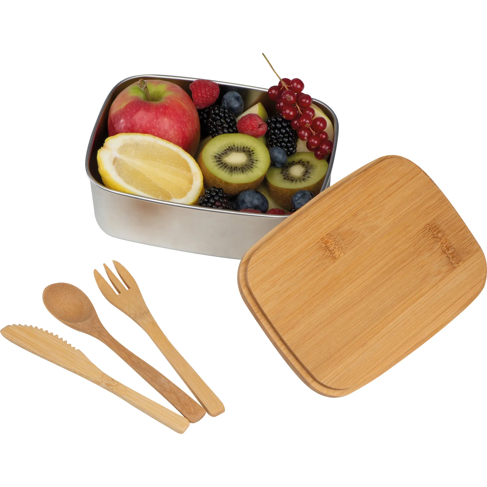 Große Brotzeitbox Diest, beige – Bild 3