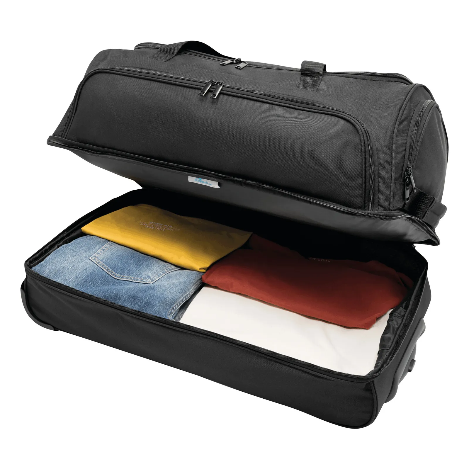 BERGEN - Trolley-Reisetasche schwarz, schwarz – Bild 11